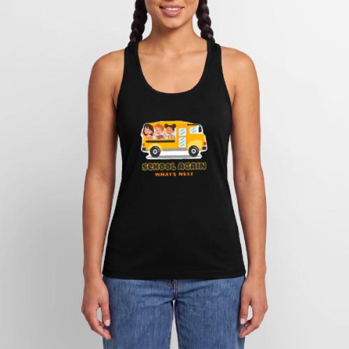 first day of school outfit- school again - Women’s Performance Racerback Tank Top