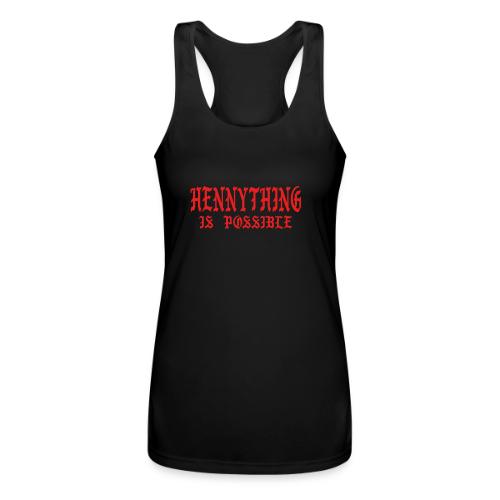 hennythingispossible - Women’s Performance Racerback Tank Top