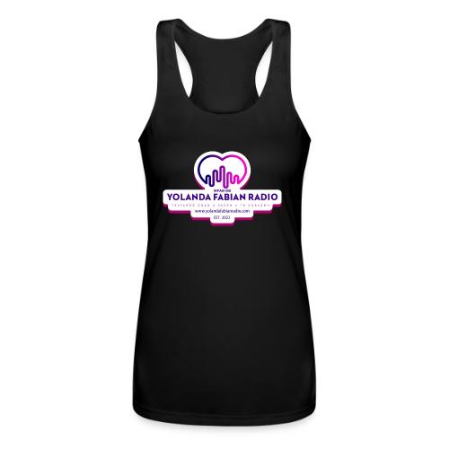 Logo WFAB DB New York - Women’s Performance Racerback Tank Top