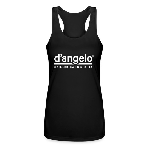 D'Angelo Logo - Women’s Performance Racerback Tank Top
