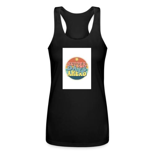 Optimist's Anthem: Better Days Ahead - Women’s Performance Racerback Tank Top