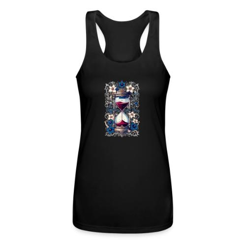 Our Moments Defy Time Hourglass Gifts T-Shirt - Women’s Performance Racerback Tank Top