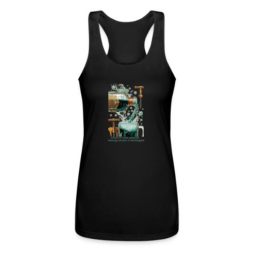 Potion of Poor Decisions Bottle Graphic Tee - Women’s Performance Racerback Tank Top