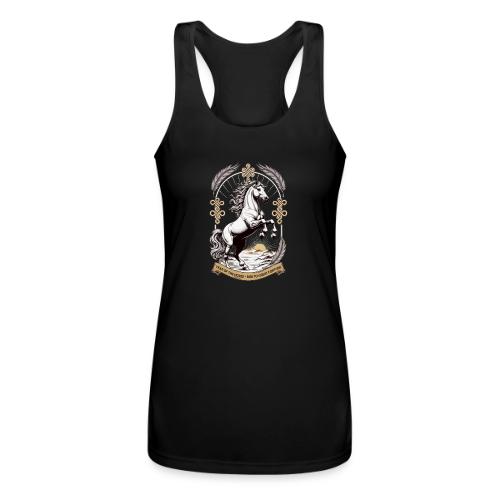 Year of the Horse Rearing T Shirt, Lunar New Year - Women’s Performance Racerback Tank Top