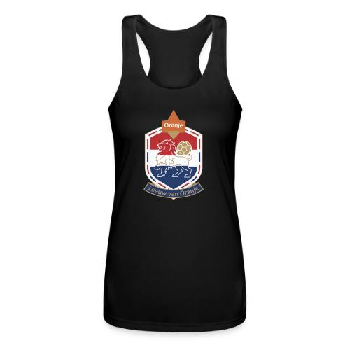 Netherlands Lion Crest T-Shirt, Dutch Badge Gift - Women’s Performance Racerback Tank Top