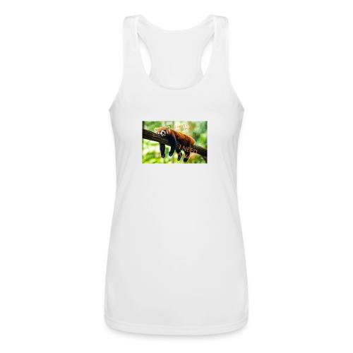 Fox napping meme - Women’s Performance Racerback Tank Top