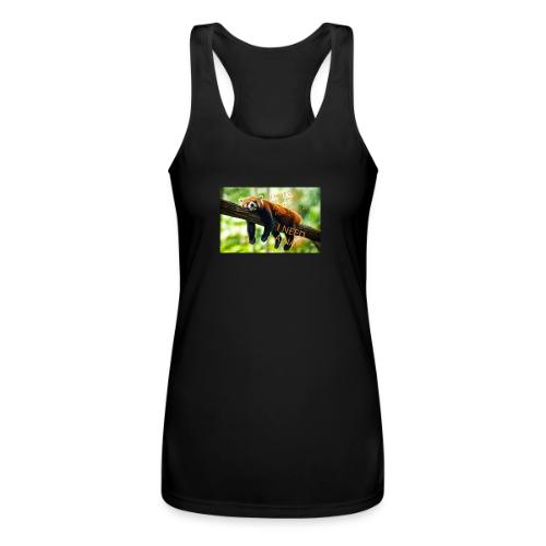 Fox napping meme - Women’s Performance Racerback Tank Top