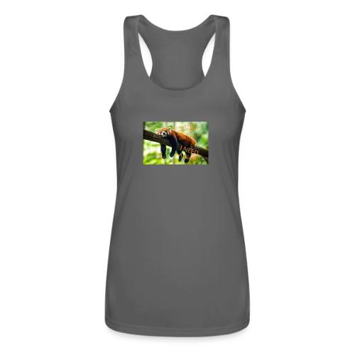 Fox napping meme - Women’s Performance Racerback Tank Top