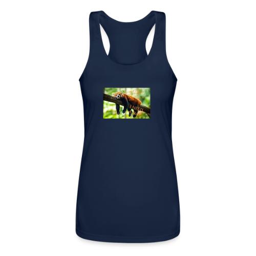 Fox napping meme - Women’s Performance Racerback Tank Top