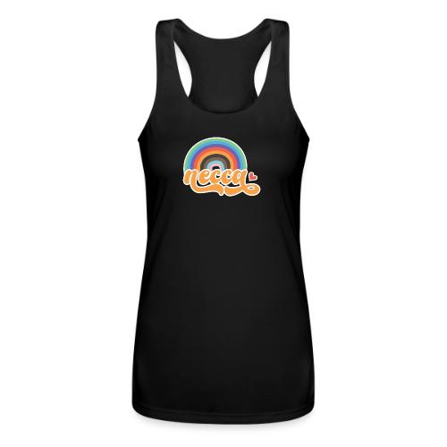 NECCA Rainbow - Women’s Performance Racerback Tank Top