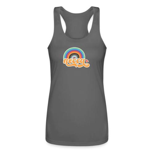 NECCA Rainbow - Women’s Performance Racerback Tank Top
