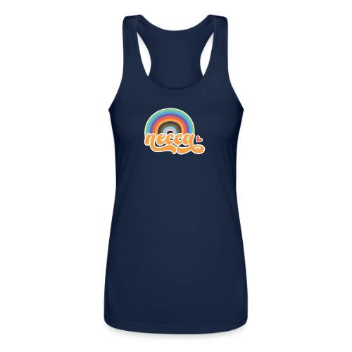 NECCA Rainbow - Women’s Performance Racerback Tank Top