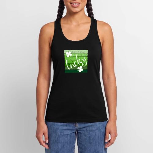 lucky - Women’s Performance Racerback Tank Top