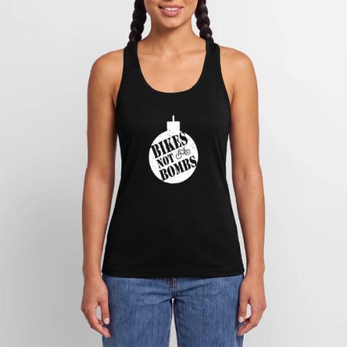 Bikes Not Bombs - Women’s Performance Racerback Tank Top