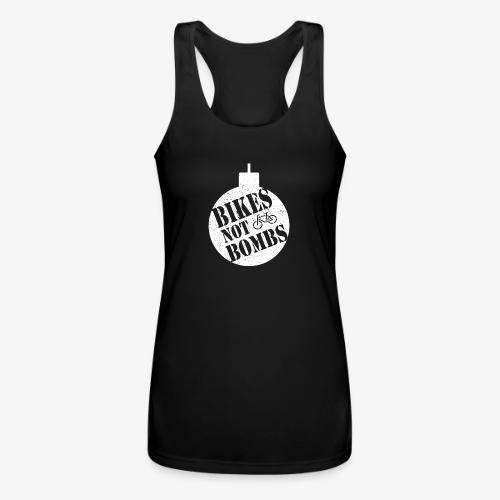 Bikes Not Bombs - Women’s Performance Racerback Tank Top