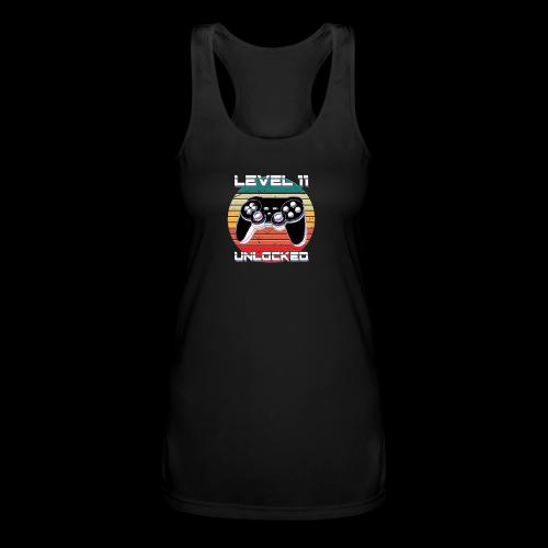 Level 11 Unlocked - Women’s Performance Racerback Tank Top