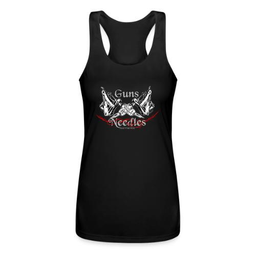 Guns & Needles - Women’s Performance Racerback Tank Top