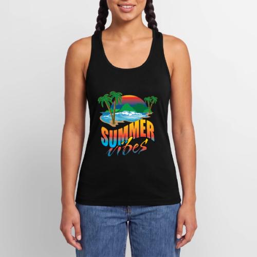 Summer Vibes - Women’s Performance Racerback Tank Top