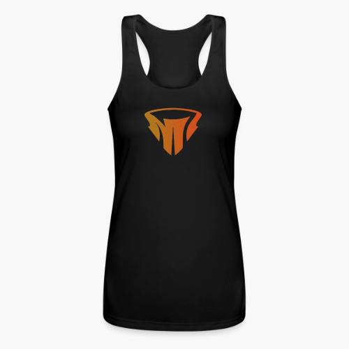 Earth Tone Logo - Women’s Performance Racerback Tank Top