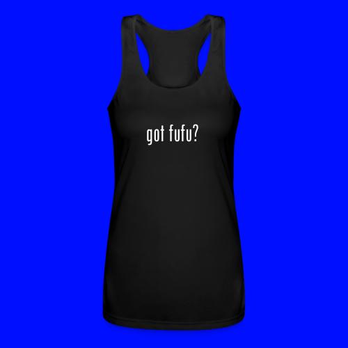 got fufu Women Tie Dye Tee - Pink / White - Women’s Performance Racerback Tank Top