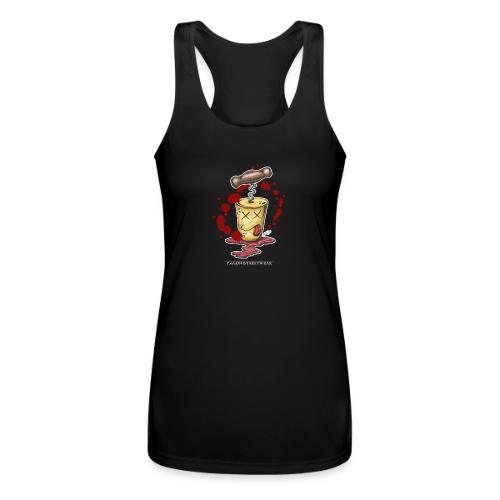 murdered redwine cork - Women’s Performance Racerback Tank Top