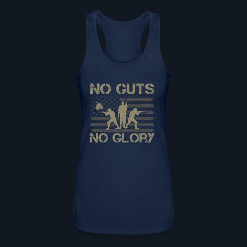No Guts No Glory - Women’s Performance Racerback Tank Top