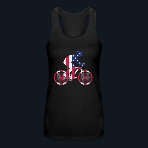 American Cyclist - Women’s Performance Racerback Tank Top