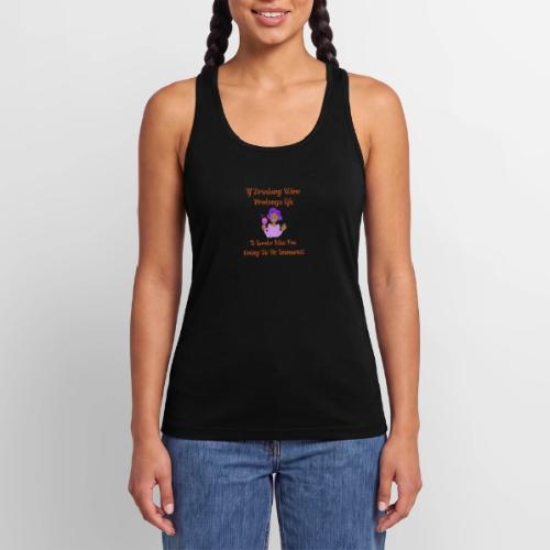 Wine Immortal - Camisole Racerback pour femmes