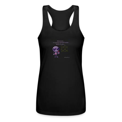 Smoon City_Sprinkle some BGM on you - Women’s Performance Racerback Tank Top