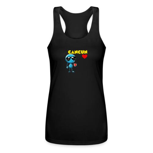 Smoon City_Cancun - Women’s Performance Racerback Tank Top