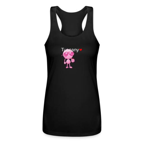Smoon City_Tuscany Pink - Women’s Performance Racerback Tank Top