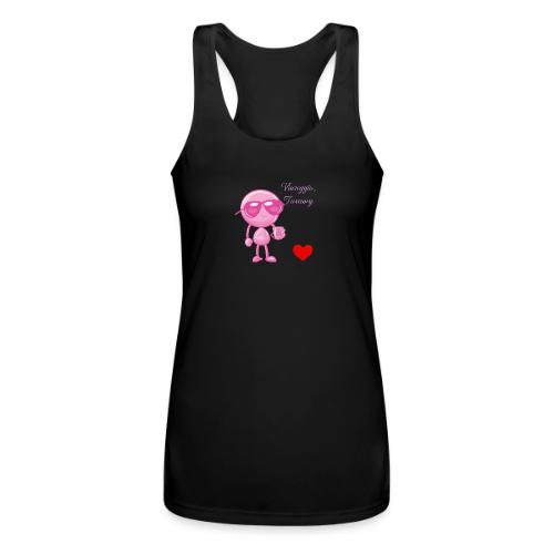 Smoon City_Viareggio Tuscany Pink - Women’s Performance Racerback Tank Top
