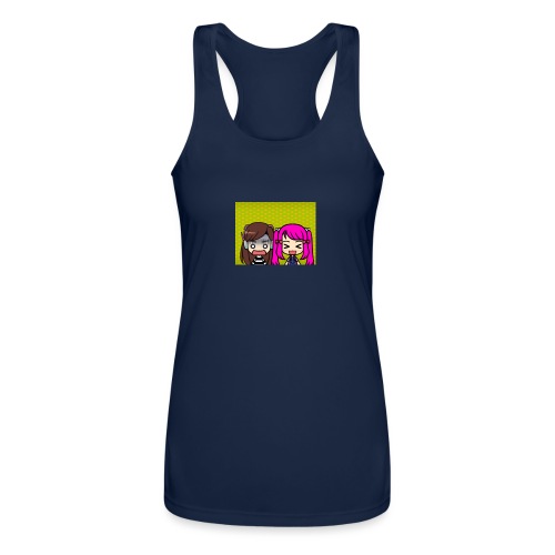 Phone case merch of jazzy and raven - Women’s Performance Racerback Tank Top