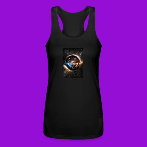 EntangledPhotonsWormhole - Women’s Performance Racerback Tank Top