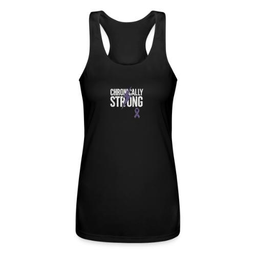 Chronically Strong - Women’s Performance Racerback Tank Top