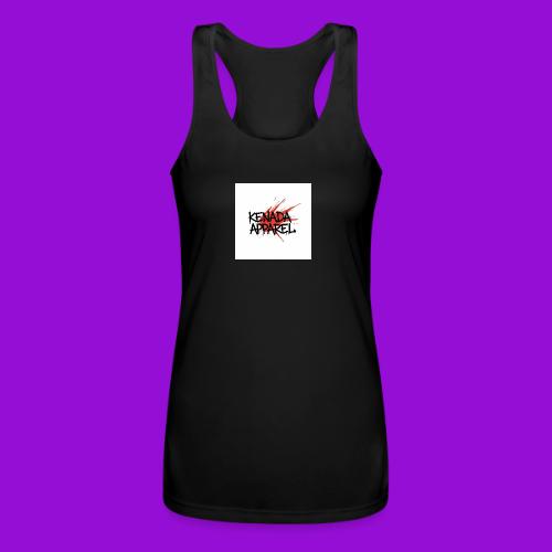 Kenada Apparel graffiti splash - Women’s Performance Racerback Tank Top