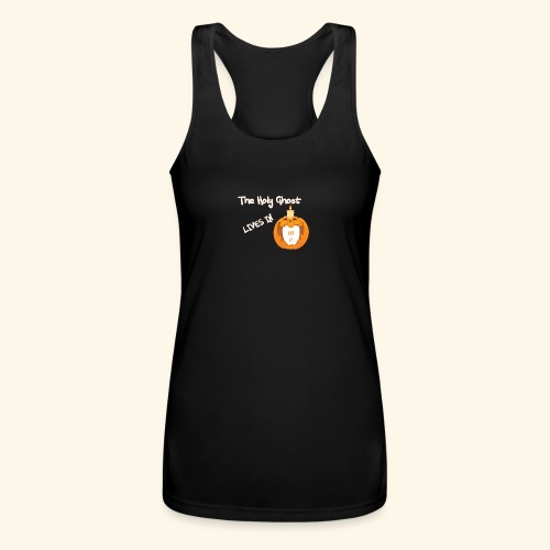 religious Halloween shirt - Women’s Performance Racerback Tank Top