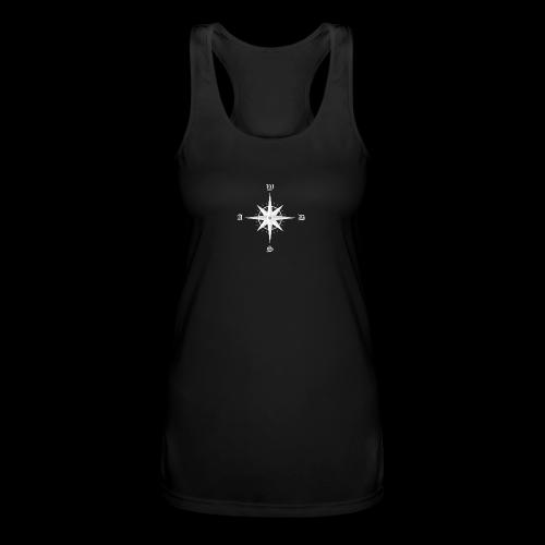 WASD Compass - Women’s Performance Racerback Tank Top