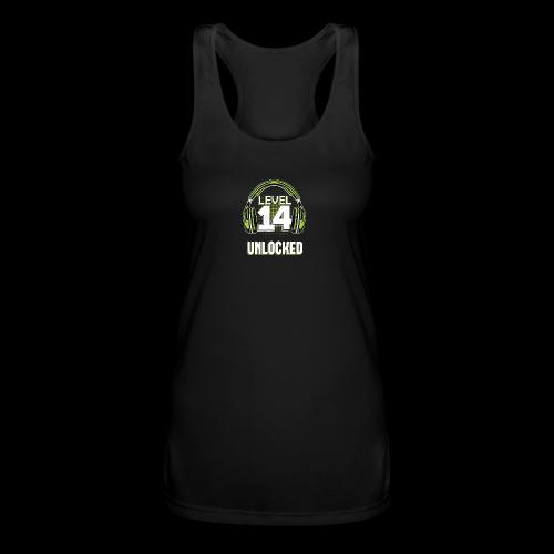 Level 14 Unlocked Tee - Women’s Performance Racerback Tank Top