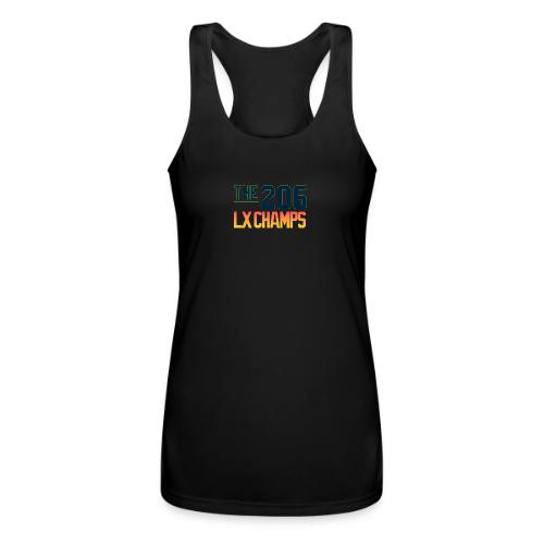 THE | 206 - Hometown Heroes Wear - Washington Styl - Women’s Performance Racerback Tank Top