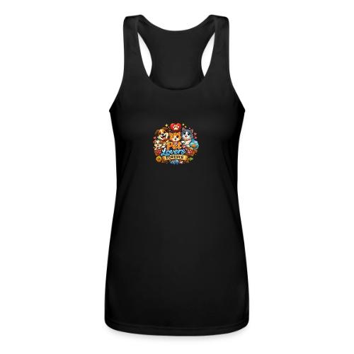 Pet Lover Forever Cute Cats & Dogs - Women’s Performance Racerback Tank Top