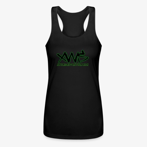 XWS Logo - Women’s Performance Racerback Tank Top