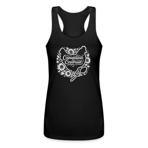 2026 Floral Cosmopolitan Cornbread - Women’s Performance Racerback Tank Top
