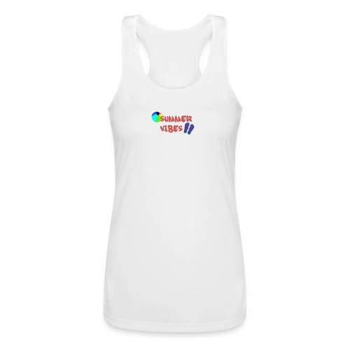 Summer Vibes - Women’s Performance Racerback Tank Top