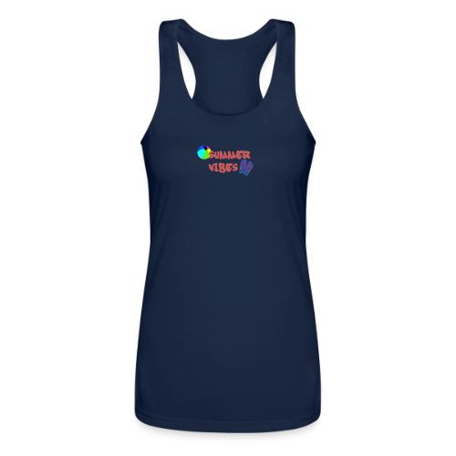 Summer Vibes - Women’s Performance Racerback Tank Top