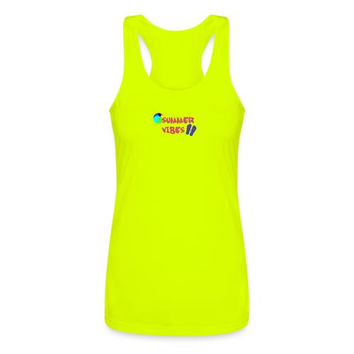 Summer Vibes - Women’s Performance Racerback Tank Top