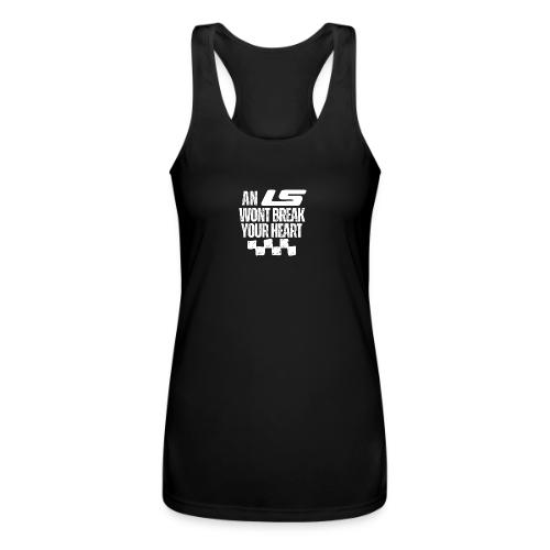 AN LS WONT BREAK YOUR HEART - Women’s Performance Racerback Tank Top