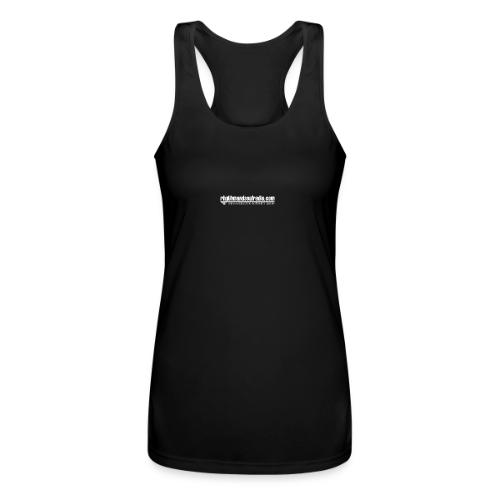 RhythmAndSoulRadio Gear - Women’s Performance Racerback Tank Top