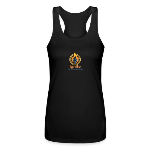 Ignite Youth and Family Logo - Women’s Performance Racerback Tank Top