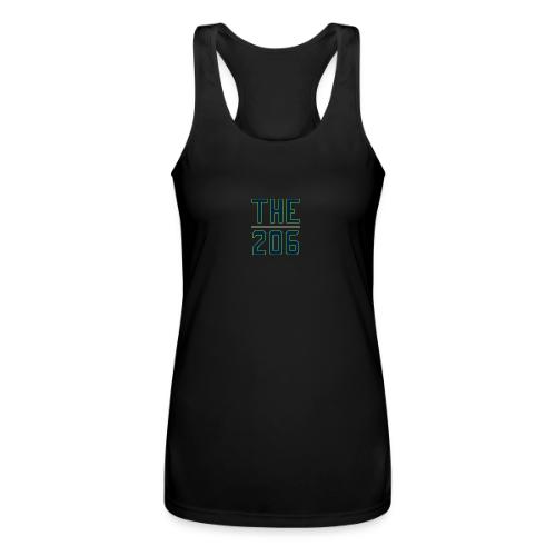 THE | 206 - Washington Spirit Gear - Game Day Line - Women’s Performance Racerback Tank Top